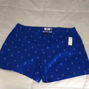Old Navy Blue Anchor Shorts